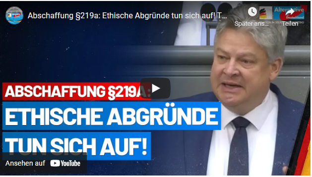 Abschaffung §219a: Ethische Abgründe tun sich auf!