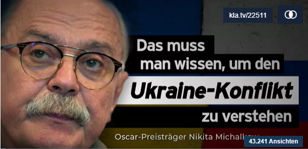 Oscar-Preisträger Nikita Michalkow: Das muss man wissen, um den Ukraine-Konflikt zu verstehen!