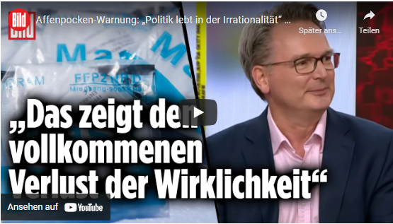 Affenpocken-Warnung: „Politik lebt in der Irrationalität“