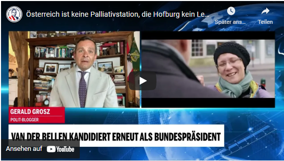 Österreich ist keine Palliativstation, die Hofburg kein Leichenschauhaus