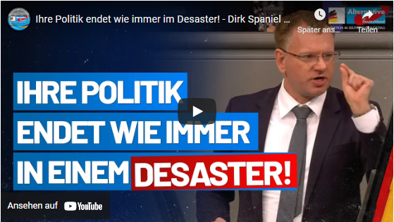 Ihre Politik endet wie immer im Desaster!