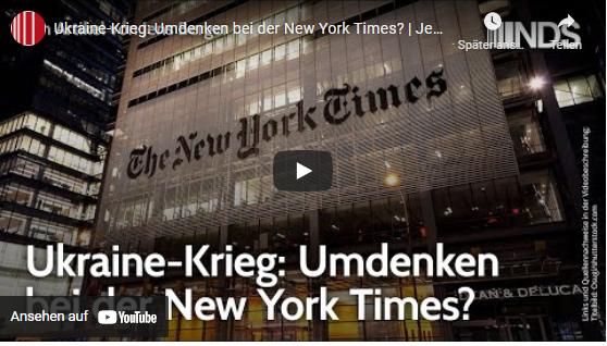 Ukraine-Krieg: Umdenken bei der New York Times?