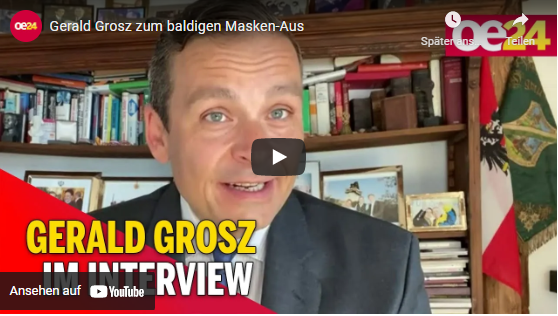 Gerald Grosz zum baldigen Masken-Aus