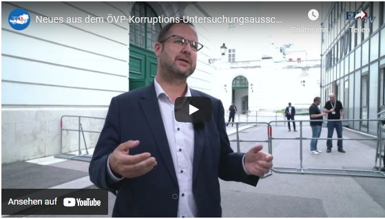 Neues aus dem ÖVP-Korruptions-Untersuchungsausschuss!