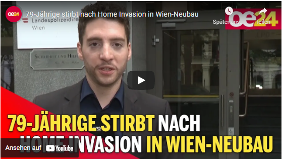 79-Jährige stirbt nach Home Invasion in Wien-Neubau