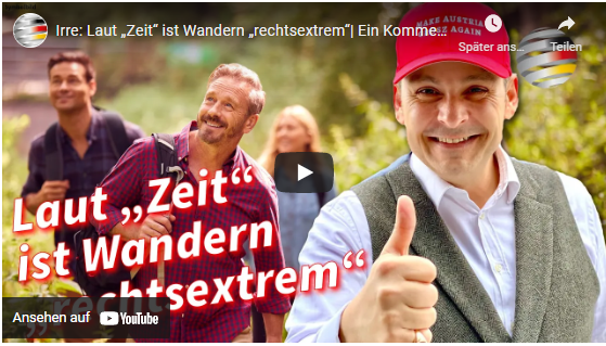 Irre: Laut „Zeit“ ist Wandern „rechtsextrem“
