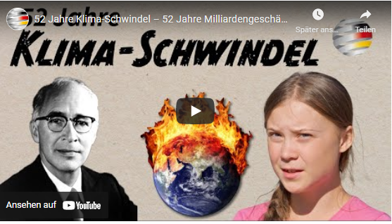 52 Jahre Klima-Schwindel – 52 Jahre Milliardengeschäfte!