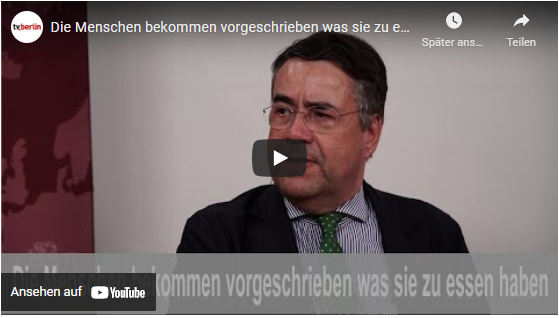 Die Menschen bekommen vorgeschrieben was sie zu essen haben