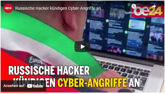 Russische Hacker kündigen Cyber-Angriffe an!