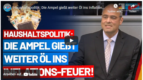 Haushaltspolitik: Die Ampel gießt weiter Öl ins Inflations-Feuer!