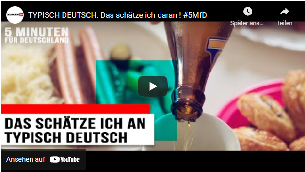 TYPISCH DEUTSCH: Das schätze ich daran!