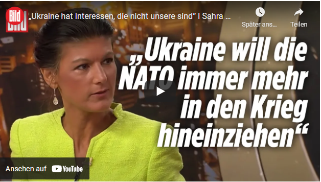 „Ukraine hat Interessen, die nicht unsere sind“