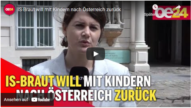 IS-Braut will mit Kindern nach Österreich zurück