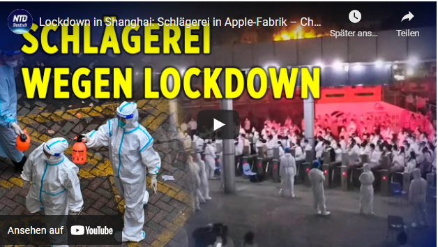 Lockdown in Shanghai: Schlägerei in Apple-Fabrik – China beharrt auf Null-COVID-Politik. Warum?