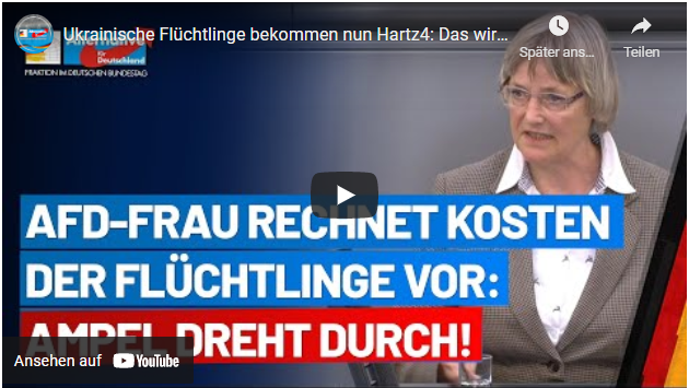 Ukrainische Flüchtlinge bekommen nun Hartz4
