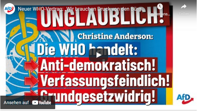 Neuer WHO-Vertrag: „Wir brauchen Druck von den Bürgern!“