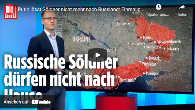Putin lässt Söldner nicht mehr nach Russland: Einmalige Aufnahmen aus der Ukraine