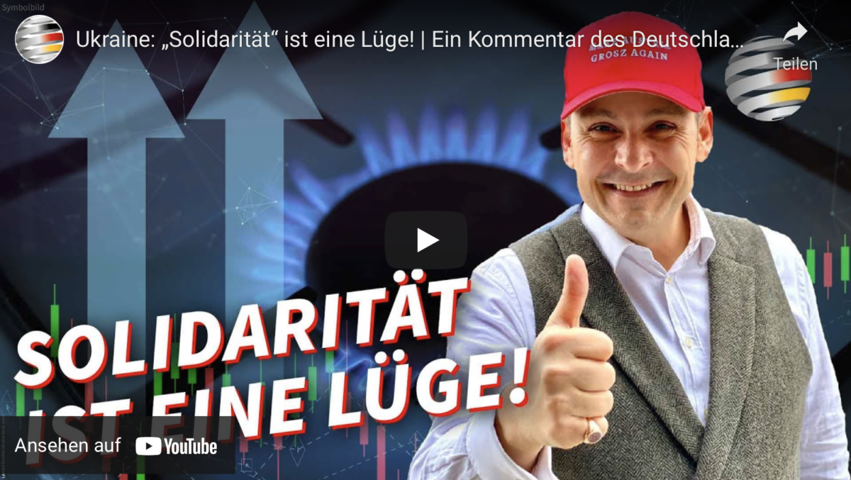 Ukraine: „Solidarität“ ist eine Lüge!