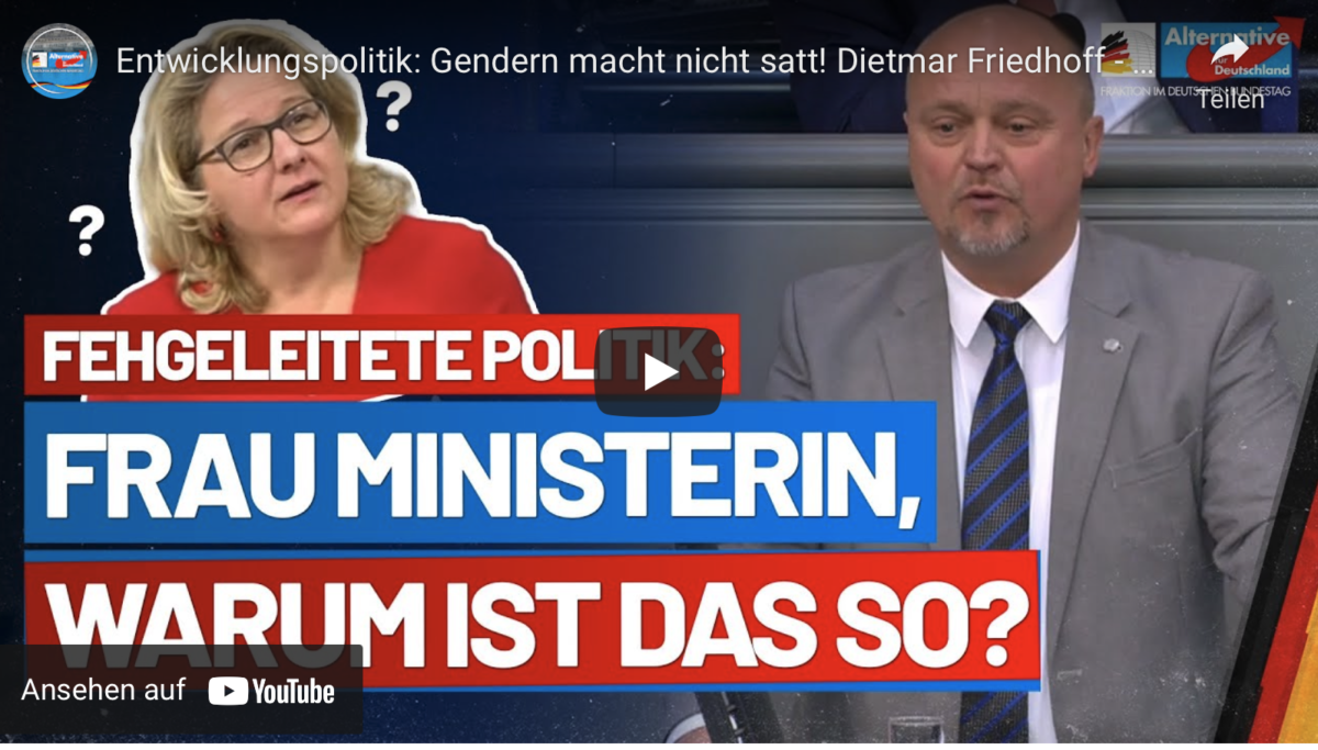 Entwicklungspolitik: Gendern macht nicht satt!