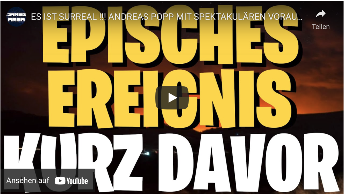 ES IST SURREAL !!! ANDREAS POPP MIT SPEKTAKULÄREN VORAUSSAGE : DANN GEHT NICHTS MEHR !!!