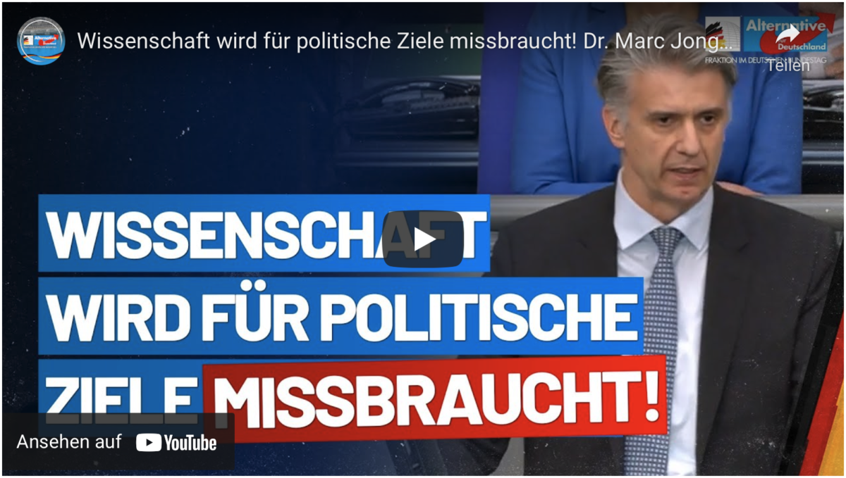 Wissenschaft wird für politische Ziele missbraucht!