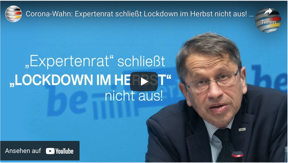Corona-Wahn: Expertenrat schließt Lockdown im Herbst nicht aus!