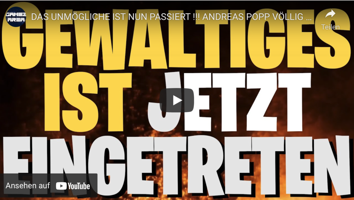 DAS UNMÖGLICHE IST NUN PASSIERT !!! ANDREAS POPP VÖLLIG ENTSETZT : DAS MUSS JEDER JETZT WISSEN !!!