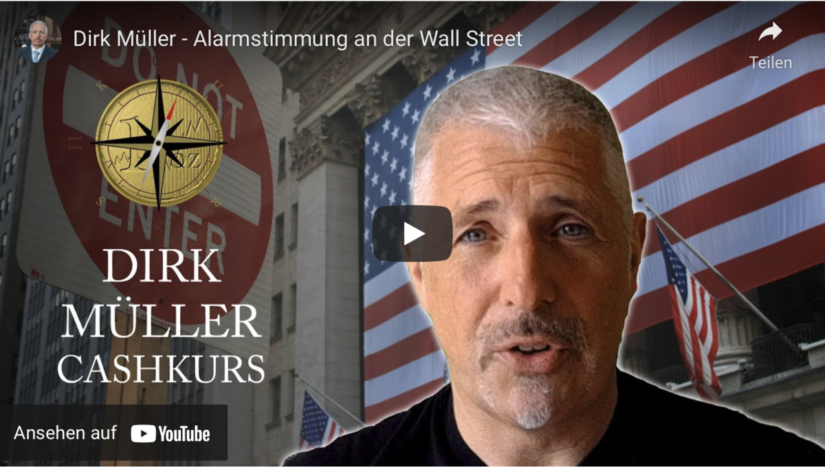 Dirk Müller – Alarmstimmung an der Wall Street