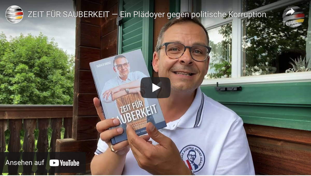 ZEIT FÜR SAUBERKEIT — Ein Plädoyer gegen politische Korruption