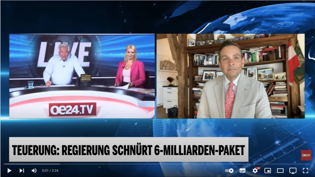 Teuerung: Gerald Grosz über 6-Milliarden-Paket