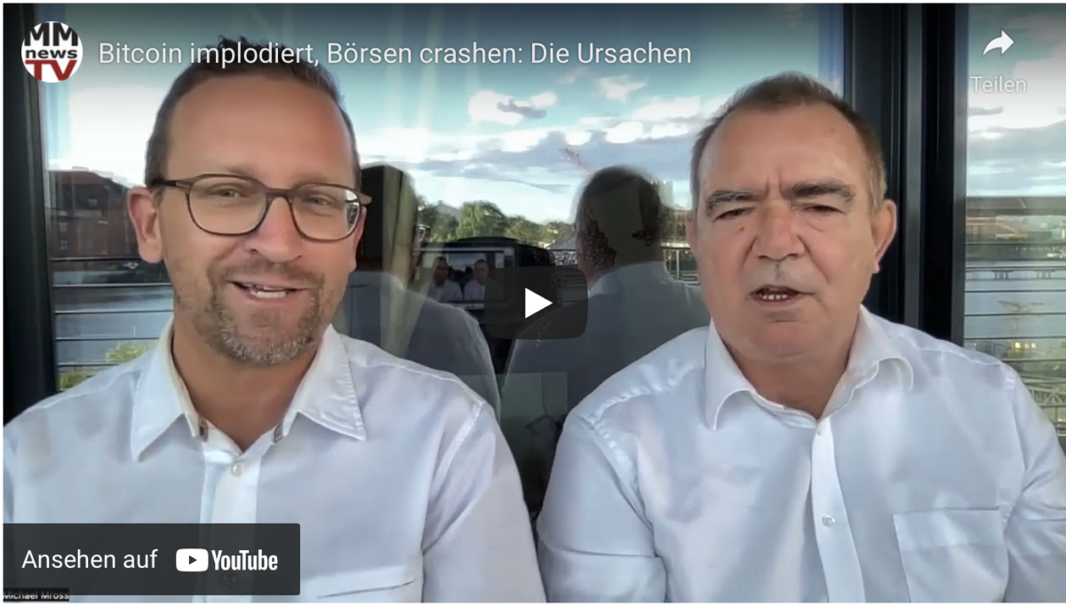 Bitcoin implodiert, Börsen crashen: Die Ursachen