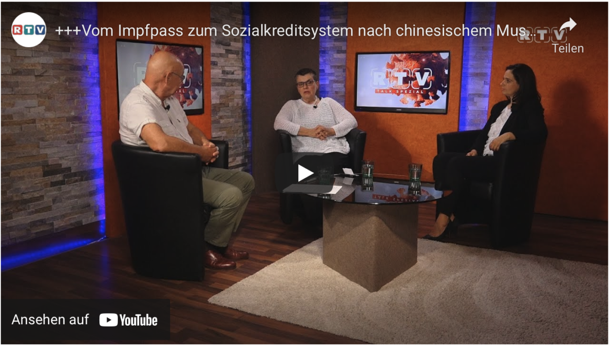 +++Vom Impfpass zum Sozialkreditsystem nach chinesischem Muster?+++
