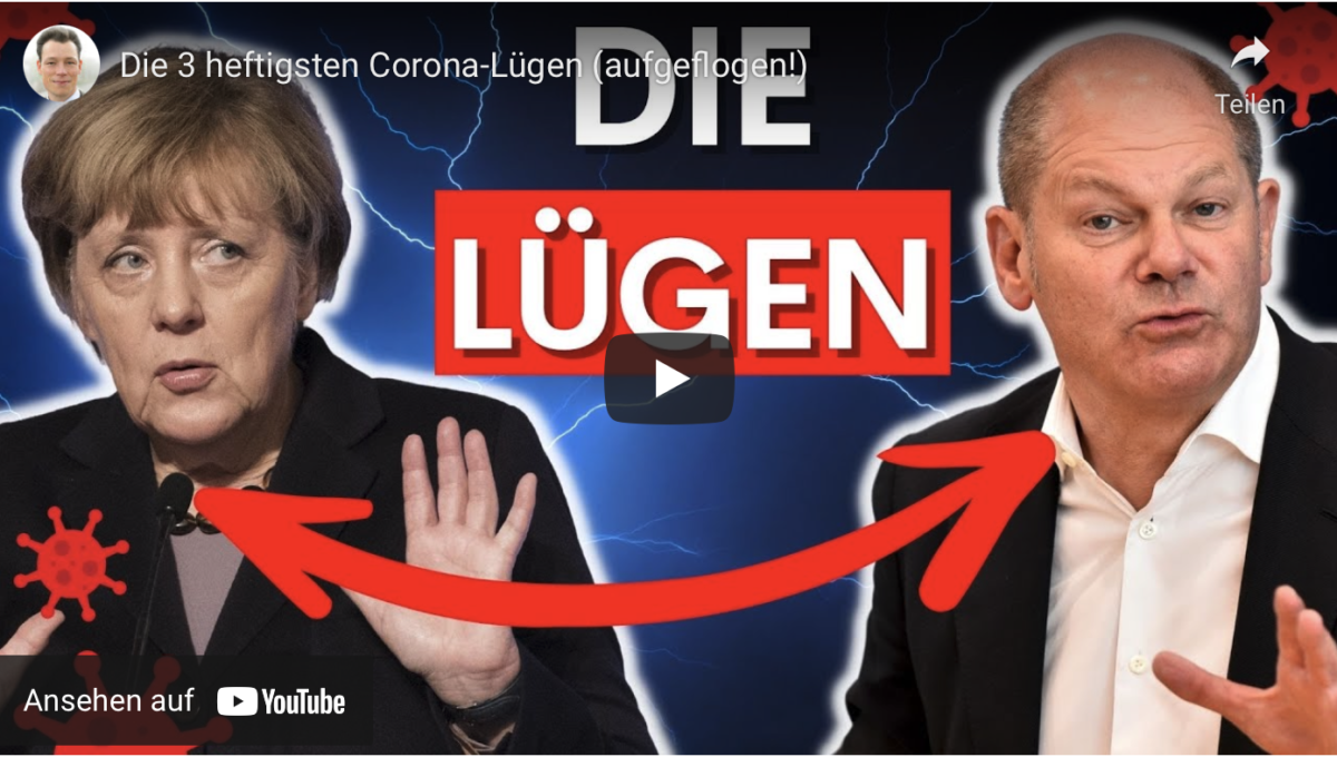 Die 3 heftigsten Corona-Lügen (aufgeflogen!)