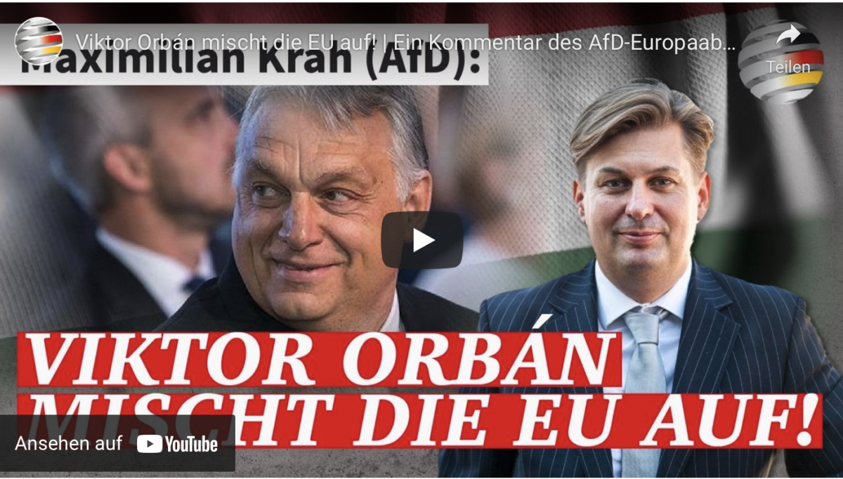 Viktor Orbán mischt die EU auf!