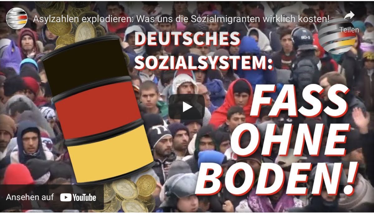 Asylzahlen explodieren: Was uns die Sozialmigranten wirklich kosten!