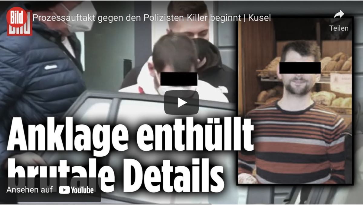 Prozessauftakt gegen den Polizisten-Killer von Kusel beginnt!