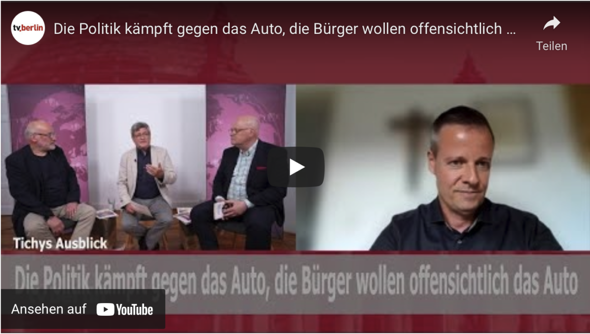 Die Politik kämpft gegen das Auto, die Bürger wollen offensichtlich das Auto