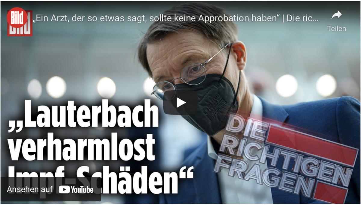 Impfschäden: „Ein Arzt, der so etwas sagt, sollte keine Approbation haben“