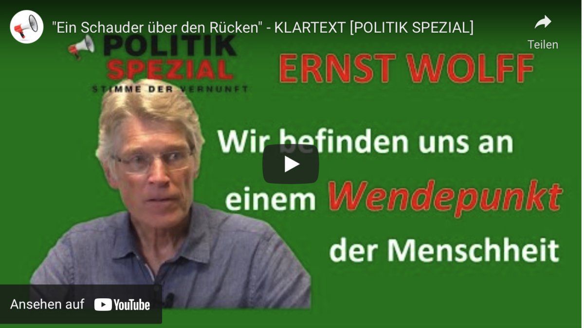 Der Wendepunkt: Ein Schauder über den Rücken!