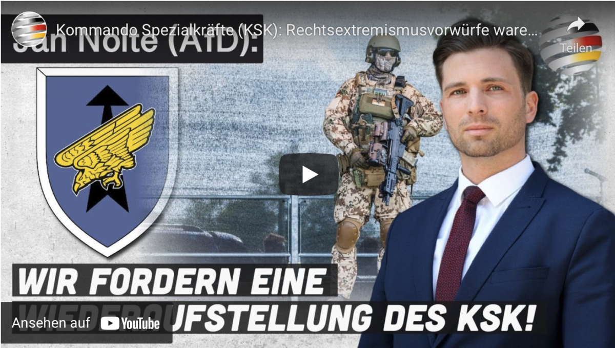 Kommando Spezialkräfte (KSK): Rechtsextremismusvorwürfe waren haltlos!