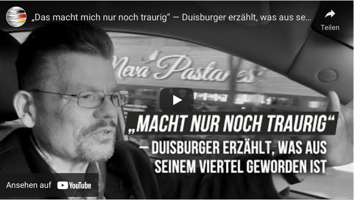 „Das macht mich nur noch traurig“ — Duisburger erzählt, was aus seinem Stadtteil geworden ist!
