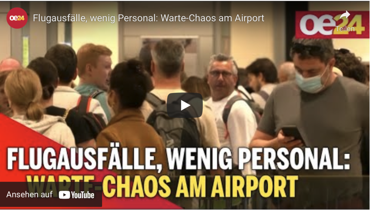 Flugausfälle, wenig Personal: Warte-Chaos am Airport!
