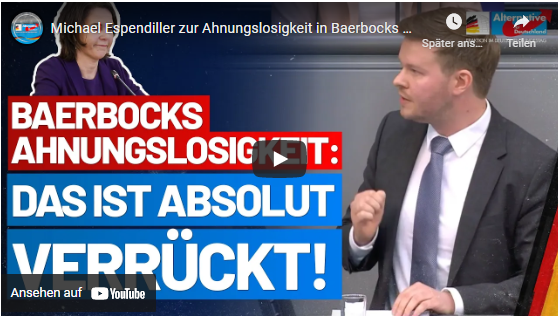 Ahnungslosigkeit in Baerbocks Ministerium!