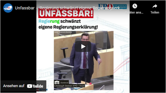 Unfassbar – Regierung schwänzt eigene Regierungserklärung!