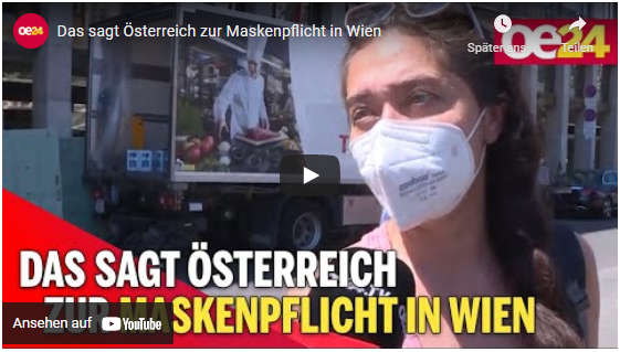 Das sagt Österreich zur Maskenpflicht in Wien!