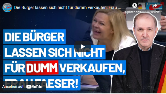 Die Bürger lassen sich nicht für dumm verkaufen, Frau Faeser!