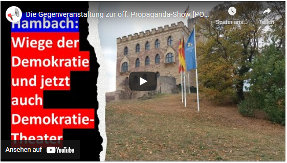 Die Gegenveranstaltung zur off. Propaganda-Show
