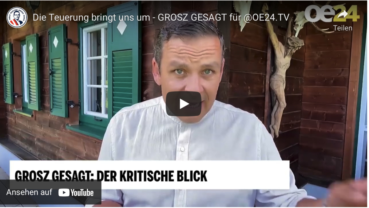 Die Teuerung bringt uns um!