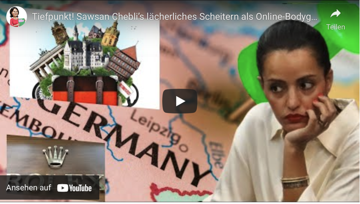 Tiefpunkt! Sawsan Chebli’s lächerliches Scheitern als Online-Bodyguard für Ricarda Lang!