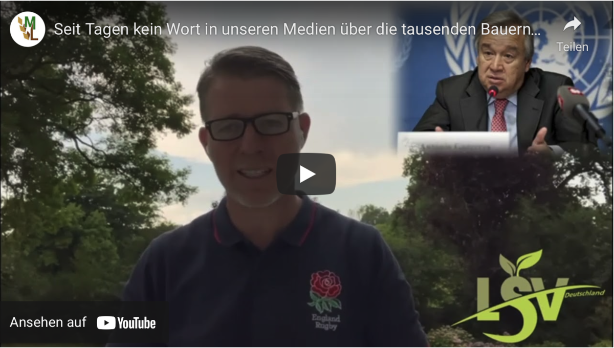 Seit Tagen kein Wort in unseren Medien über die tausenden Bauern auf der Straße in den Niederlanden!